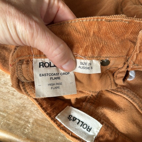 Rolla’s Eastcoast Flare Crop Size 24 - Picture 4 of 4